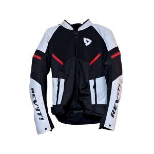 REV’IT! GT-R Air 3 Mesh Motorcycle Jacket Medium CE Armor Vented Sport Touring